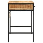 vidaXL Bureau d'écriture avec tiroir Marron 100 x 50 x 75 cm