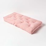 Coussin rehausseur pour canapé en coton  Rose - HOMESCAPES