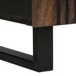 vidaXL Buffet Marron 60 x 33.5 x 75 cm Bois de manguier massif