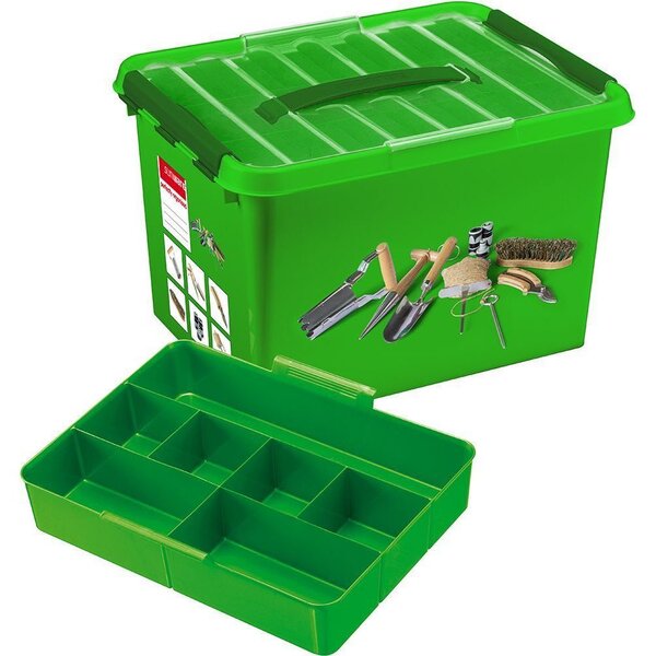 Boite q-line box jardin avec insert compartimenté