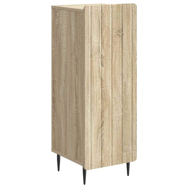 vidaXL Buffet Chêne Sonoma 34 5 x 33 x 92 cm Bois d'ingénierie