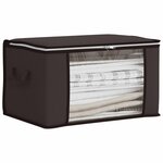 vidaXL Boîte de rangement avec fenêtre latérale transparente 2 Pièces