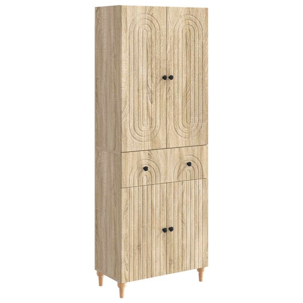 vidaXL Ensemble de Meubles 2 Pièces 66 x 34 5 x 90 cm Bois d'ingénierie