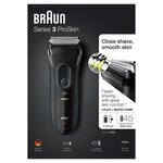 Braun rasoir électrique series 3 proskin 3020s noir