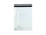 Lot de 50 pochettes plastiques n°4 eco - 60microns - 320x410+50mm