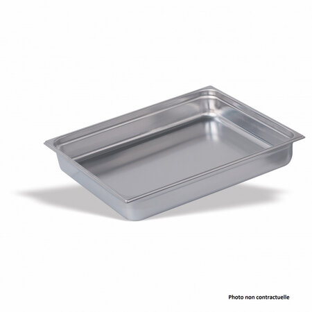 Bac gastro inox gn 2/1 - h 65 mm - pujadas -  - inox18.8