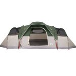 vidaXL Tente à dôme 11 personnes vert imperméable