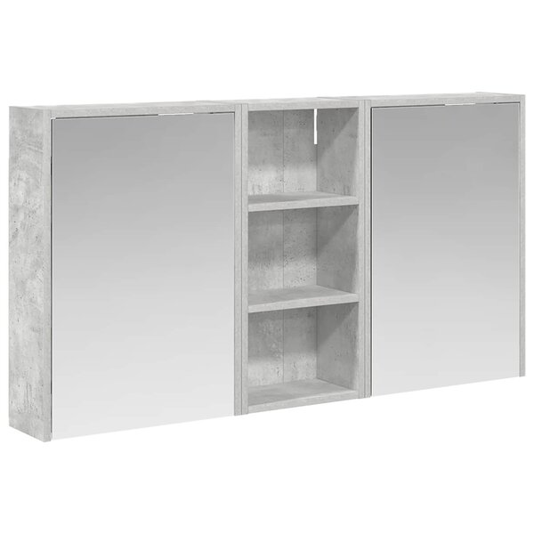 vidaXL Ensemble de Meubles de Salle de Bain 3 Pièces 116 x 16 x 62 5 cm