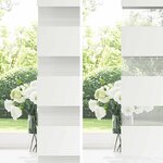 vidaXL Store zèbre blanc 120x150 cm largeur du tissu 115 9cm polyester