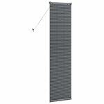 vidaXL Store de Fenêtre Gris foncé 80 x 130 cm Aluminium