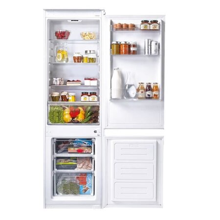 Candy ckbbs 100/1 - refrigerateur combiné encastrable - 250 l (190 + 60) - froid statique- a+ - l 57 cm x h 184 cm