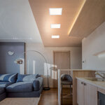 Spot encastrable led carré - super slim - cons. 12w - 1450 lumens - blanc neutre