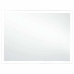 vidaXL Miroir mural à LED pour salle de bains 100x60 cm