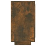 vidaXL Buffet Chêne fumé 80x40x75 cm