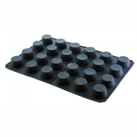 Moule silicone 600 x 400 mm pour 24 muffins - pujadas -  - silicone600 400x42mm