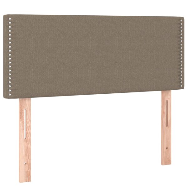 vidaXL Tête de lit Taupe 80x5x78/88 cm Tissu