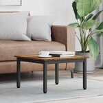 vidaXL Table basse Bois ancien 60 x 60 x 36 cm Bois d'ingénierie