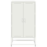 vidaXL Buffet haut rose 68 5x38 5x123 5 cm acier