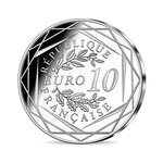 Monnaie de 10€ argent - 400 ans de jean de la fontaine - 2021