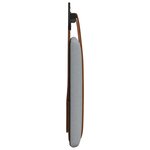vidaXL Tête de lit suspendue Gris clair PU antique