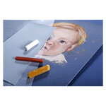 Bloc Lot 12 Feuilles Dessin Pastelmat n°5 360g 24 x 30 cm (4 Teintes x 3) CLAIREFONTAINE