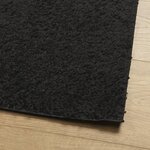 vidaXL Tapis shaggy PAMPLONA poils longs moderne noir 80x250 cm