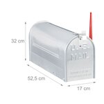 Boîte Aux Lettres Américaine Aluminium