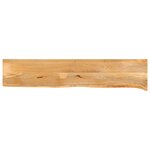 vidaXL Dessus de table à bord vivant 140x40x3 8cm bois massif manguier
