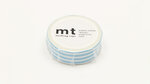 Masking Tape MT Lignes bleu glacier - border ice