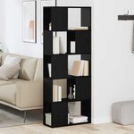 vidaXL Ensemble meuble TV Noir 60 x 24 x 156 cm Bois d'ingénierie