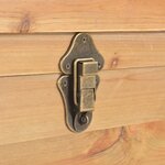 vidaXL Coffre de rangement avec coussin 80x40x40 cm MDF