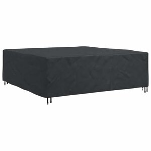 vidaXL Housse pour mobilier d'extérieur Noir 220 x 220 x 70 cm 210D