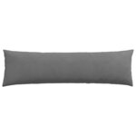vidaXL Coussins de canapé 2 Pièces Gris foncé 145 x 40 cm tissu