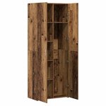 vidaXL Haut Armoire Bois ancien 70 x 42.5 x 185 cm Bois d'ingénierie