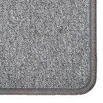 vidaXL Tapis de couloir Gris foncé 80x300 cm