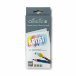 12 crayons de couleur aquarellables Artist Studio