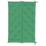 vidaXL Coussin de banc de jardin vert 150x(50+50)x7 cm tissu oxford