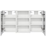 vidaXL Ensemble de Meubles de Salle de Bain 3 Pièces 90 x 10 5 x 50 cm