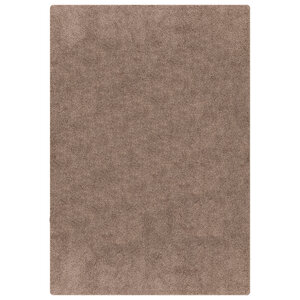 Tapis Shaggy avec support en latex Marron 80x150 cm