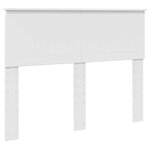 vidaXL Tête de lit Blanc 135 cm Bois d'ingénierie