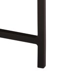 vidaXL Table basse 45x45x40 cm bois de manguier solide et fer