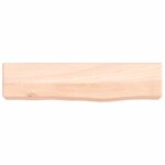 vidaXL Étagère murale 40x10x6 cm bois de chêne massif non traité