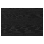 vidaXL Étagère à livres 4 Pièces Noir 60 x 40 x 1 5 cm Bois d'ingénierie