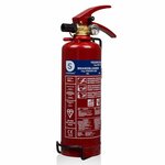 Smartwares Extincteur à poudre BB1 1 kg classe ABC Acier 10.018.56