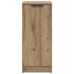vidaXL Buffet chêne artisanal 30 x 30 x 70 cm Bois d'ingénierie