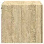 vidaXL Armoire murale chêne sonoma 50x42 5x40 cm bois d'ingénierie