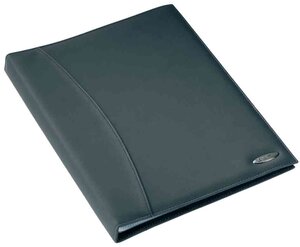 Soft Touch livret de présentation aspect lisse A4 36 pochettes noir lisse REXEL