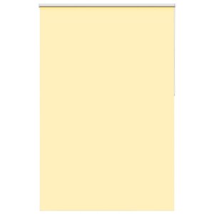 vidaXL Store enrouleur occultant jaune largeur du tissu 146 6 cm