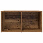 vidaXL Ensemble meuble TV Marron 72 x 35 x 37 cm Bois d'ingénierie