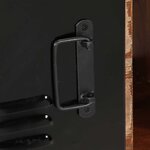 vidaXL Buffet multicolore 55x35x70 cm bois massif récupération